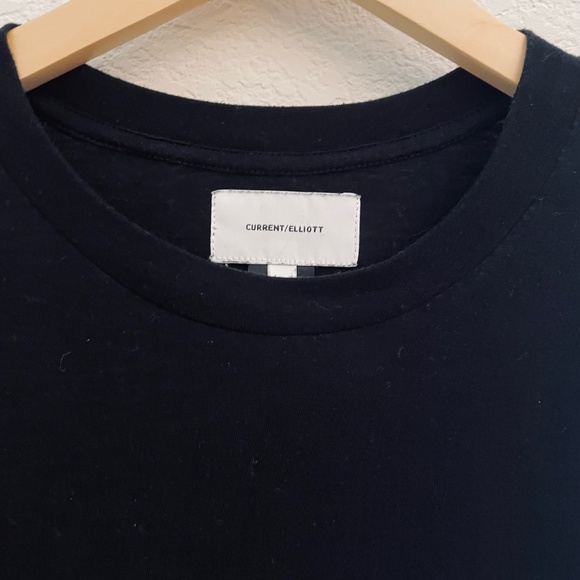 NWOT CURRENT/ELLIOTT Crew Neck Muscle T-Shirt - Picture 2 of 6